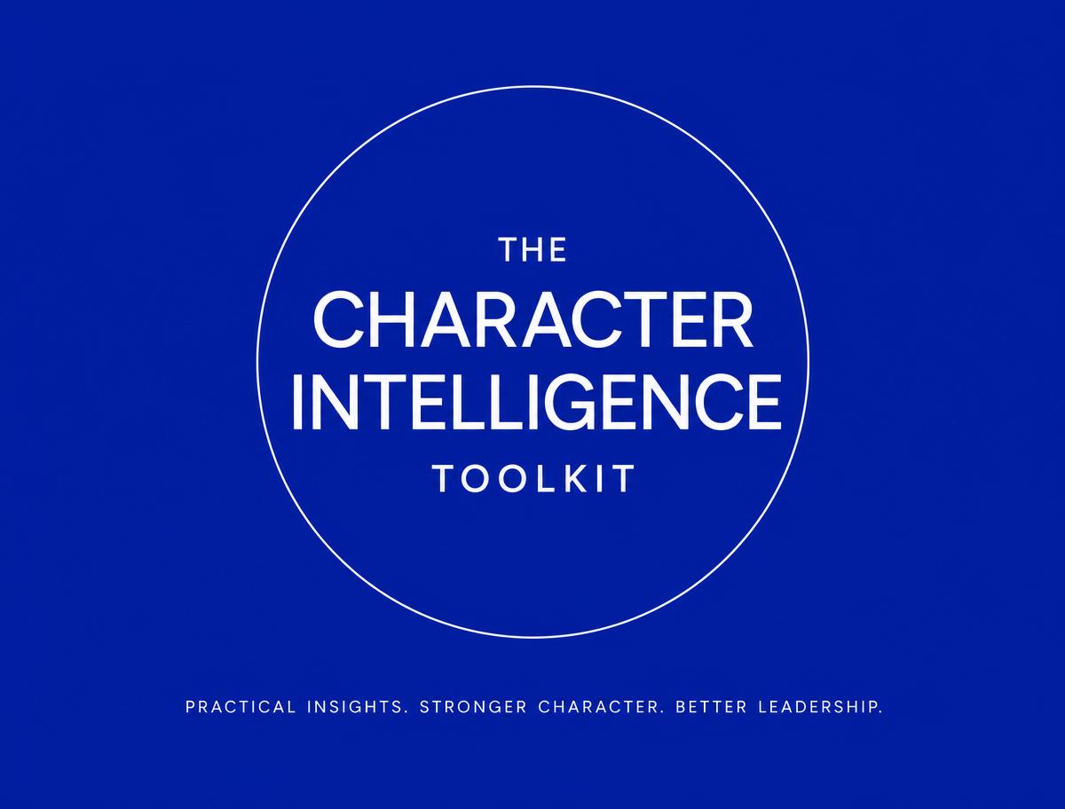 The Character Intelligence Toolkit cover